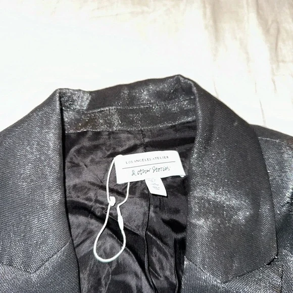& OTHER STORIES Metallic Blazer Dress (D3) - Picture 8 of 8